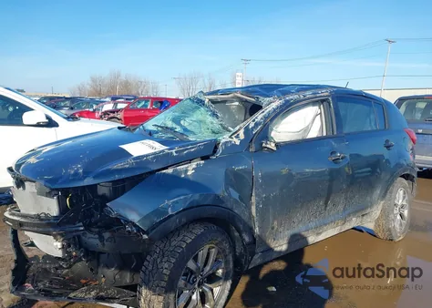 2015 Kia Sportage Lx from USA, damaged, VIN KNDPBCAC9F7678944